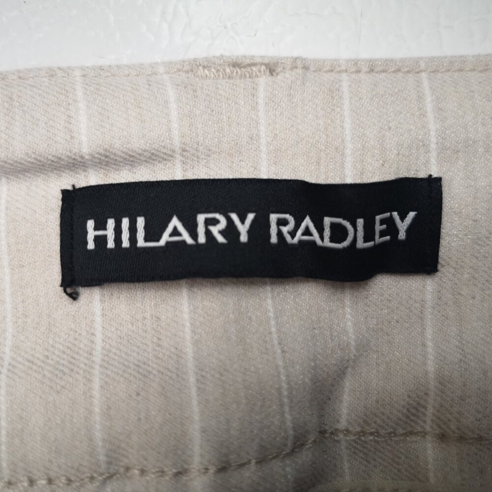 NWT Hilary Radley Ladies Size 4 Light Tan Slim Leg Pull On Style Pants - Picture 3 of 10